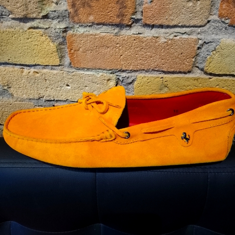 Tods x Ferrari Driving moccasins, size 11 USA